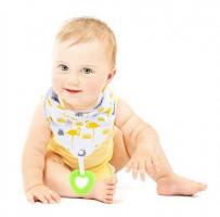 Baby Bandana Bibs 100% Organic Cotton, 6-Pack Unisex